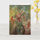 Leah’s Lilies Karte (Gelbe Blume)