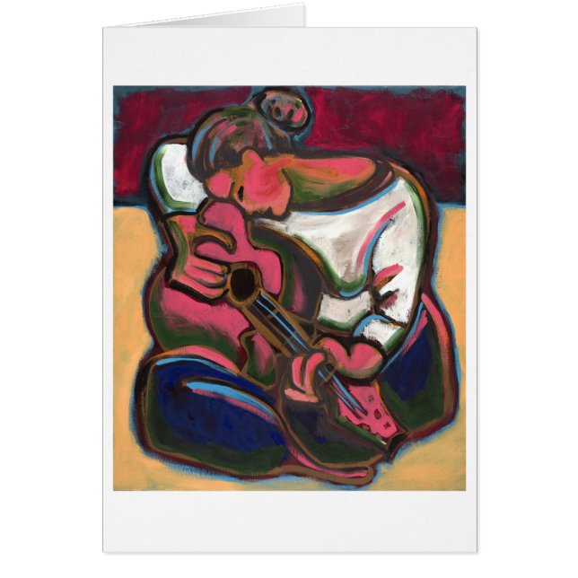 Leah spielt Gitarre (Vorne)