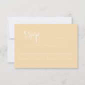 LEAH Vibranly Pastel Spring Wedding RSVP Card Einladung (Vorderseite)