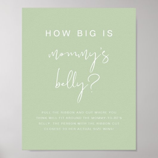 LEAH Vibrannte Pastel Wie groß ist ihr Bauchspiel Poster (Vorne)