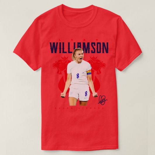 Leah Williamson T-Shirt (Design vorne)