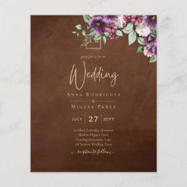 LeahG Brown Berry Plum Lila Wedding Herbst