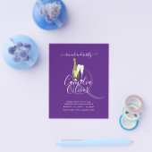 LeahG BUDGET Brunch Bubbly Brautparty Wedding Flyer (Einzeln)