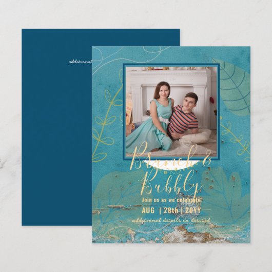 LeahG BUDGET Brunch Bubbly FOTO Wedding (Vorne/Hinten)