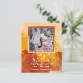 LeahG BUDGET FOTO Rett Dates Watercolor-Blätter (Stehend Vorderseite)