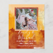 LeahG BUDGET FOTO Rett Dates Watercolor-Blätter (Vorderseite)