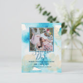 LeahG BUDGET FOTO Rette Daten Abstrakt Wasserfarbe (Stehend Vorderseite)