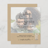 LeahG BUDGET Gypsophila FOTO OVERLAY Wedding (Vorne/Hinten)