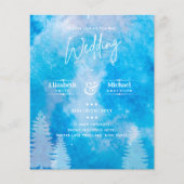 LeahG BUDGET Mountain Blue Wedding (Vorderseite)