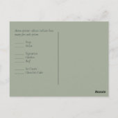 LeahG Budget Rose Glamour Girly Wedding Postkarte (Rückseite)