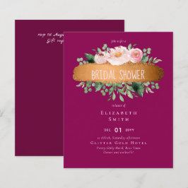 LeahG Budget Rose Gold Glam Wedding