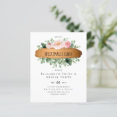 LeahG Budget Rose Gold Glam Wedding (Stehend Vorderseite)