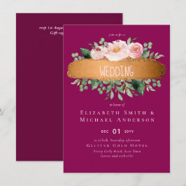 LeahG Budget Rose Gold Glam Wedding