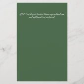 LeahG BUDGET Save the Date Grünanlage Wreath Moder (Rückseite)