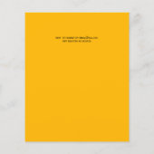 LeahG Budget Wedding REZEPTION Rustikale Sonnenblu (Rückseite)