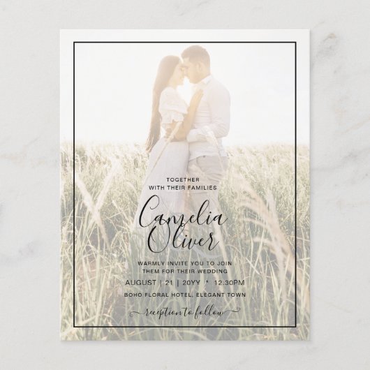 LeahG Emerald Green Foto Overlay Flyer (Vorne)