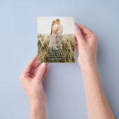 LeahG Emerald Green Foto Overlay Flyer (Gruppe)