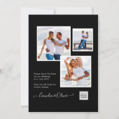 Leahg FOTO WEDING INVITE Save the Date Vielen Dank Einladung (Vorderseite)