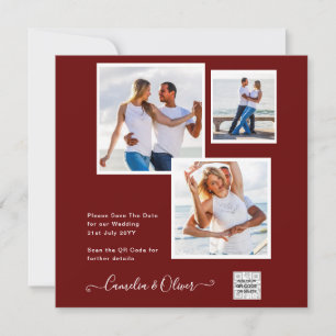 Leahg FOTO WEDING INVITE Save the Date Vielen Dank Einladung