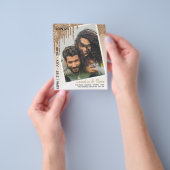 LeahG Glitzer Tropfens Foto Overlay Wedding Einlad Flyer (Gruppe)