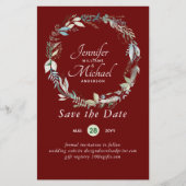 LeahG HAUSHALT Rett Dates Lavender Wreath (Vorderseite)