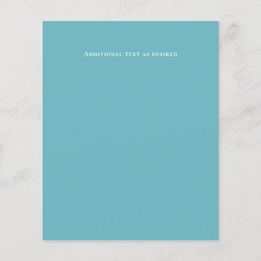 LeahG HAUSHALT Save the Date Sommerpasten (Rückseite)