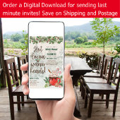 LeahG Hot Cocoa Warm Hearts Winter Brautparty Einladung