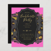 LeahG Hübsch Girly Bachelorette Glam Animal Prints (Vorne/Hinten)