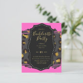 LeahG Hübsch Girly Bachelorette Glam Animal Prints (Stehend Vorderseite)