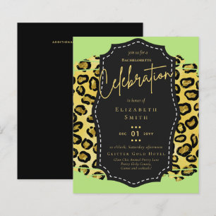 LeahG Hübsch Girly Bachelorette Glam Animal Prints