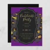 LeahG Hübsch Girly Bachelorette Glam Animal Prints (Vorne/Hinten)