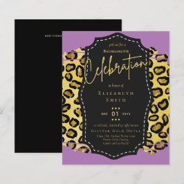 LeahG Hübsch Girly Bachelorette Glam Animal Prints