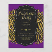 LeahG Hübsch Girly Bachelorette Glam Animal Prints (Vorderseite)