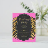 LeahG Hübsch Girly Bachelorette Glam Animal Prints (Stehend Vorderseite)