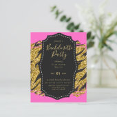 LeahG Hübsch Girly Bachelorette Glam Animal Prints (Stehend Vorderseite)