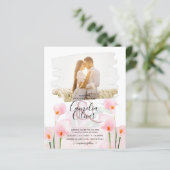 LeahG Pink Calla Lily FOTO Overlay (Stehend Vorderseite)