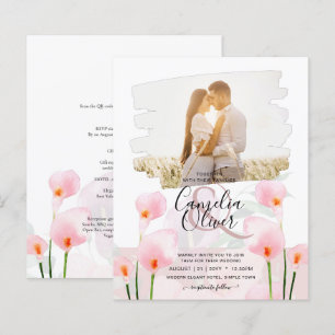 LeahG Pink Calla Lily FOTO Overlay