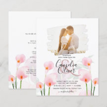 LeahG Pink Calla Lily FOTO Overlay