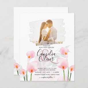 LeahG Pink Calla Lily FOTO Overlay