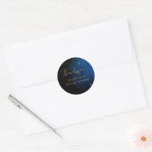 LeahG Starry Night Galaxy Danke Stickers (Umschlag)