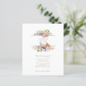 LeahG Summer Boho Blume Wedding (Stehend Vorderseite)