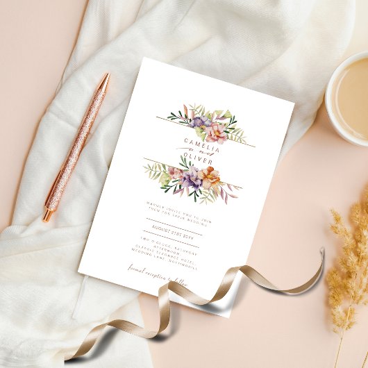 LeahG Summer Boho Blume Wedding