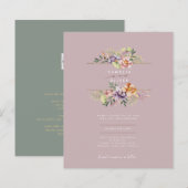 LeahG Summer Boho Blume Wedding (Vorne/Hinten)