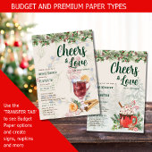 LeahG Winter Mulled Wine Brautparty Wedding Einladung