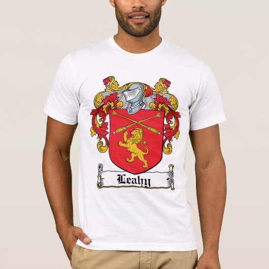 Leahy Familienwappen T-Shirt (Vorderseite)