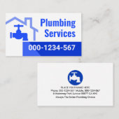 Leaking Faucet From Building Frame Visitenkarte (Vorne/Hinten)