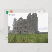 Leamenah Castle, Grafschaft Clare, Irland Postkarte (Vorne/Hinten)