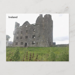 Leamenah Castle, Grafschaft Clare, Irland Postkarte
