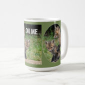 Lean am Text Kaffeetasse (VorderseiteRechts)