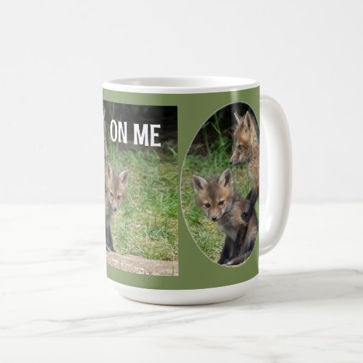 Lean am Text Kaffeetasse (VorderseiteRechts)